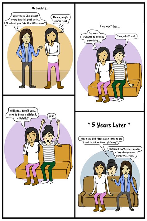 lesbian comics and lgbt webcomics sesame but different how i met my girlfriend part 3 ep 24