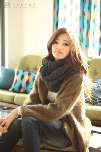 Asian Sweatergirls Beautiful Womens Sweaters Softest Sweater Fluffy Sweater