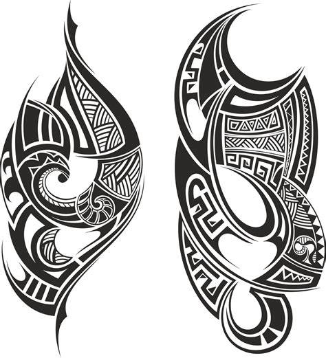 Tribal Tattoo Free Vector cdr Download - 3axis.co