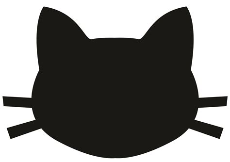 Cat Face Vector Clipart Best