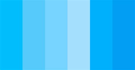 Soft Blue Sky Color Scheme Blue