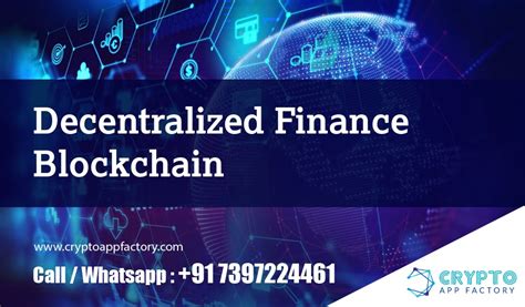Blockchain app factory, offers a variety of services for their clients. Decentralized Finance Blockchain-Crypto App Factory