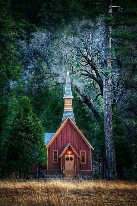 Little Church In The Woods Churches Pinterest