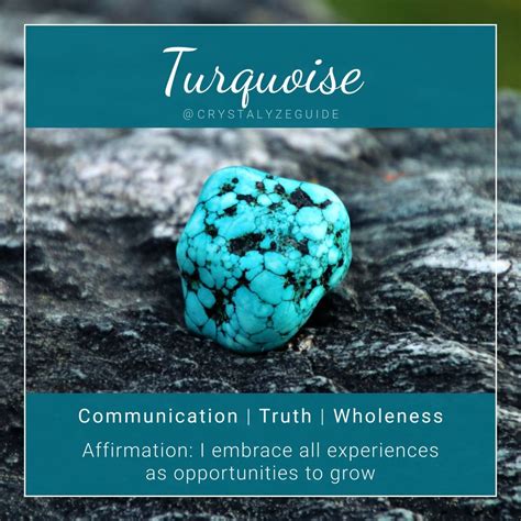 Turquoise Meaning In Turquoise Crystal Healing Stones