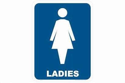 Ladies Toilet Signs Lady Safety Bathroom Restroom