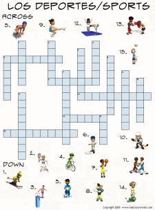 Nuestra misión es concentrar todos los conocimientos de nuestra comunidad en un solo lugar para que tú puedas encontrar ese juego que buscas. Pin Crucigramas En Inglés Para Niños De La Familia Con Estas Fichas | Deportes en ingles ...