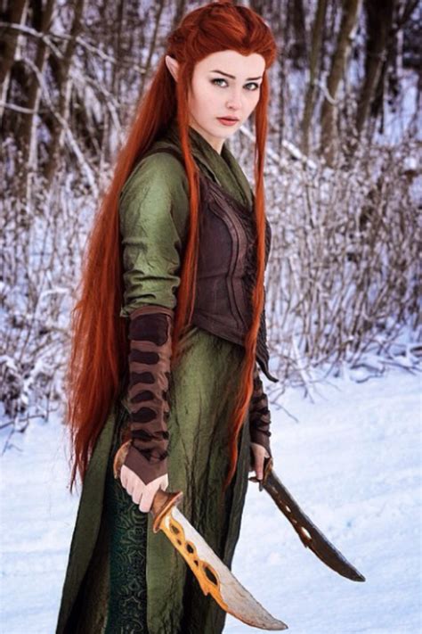 Elf Female Larp Costume Cosplay Warrior Costume