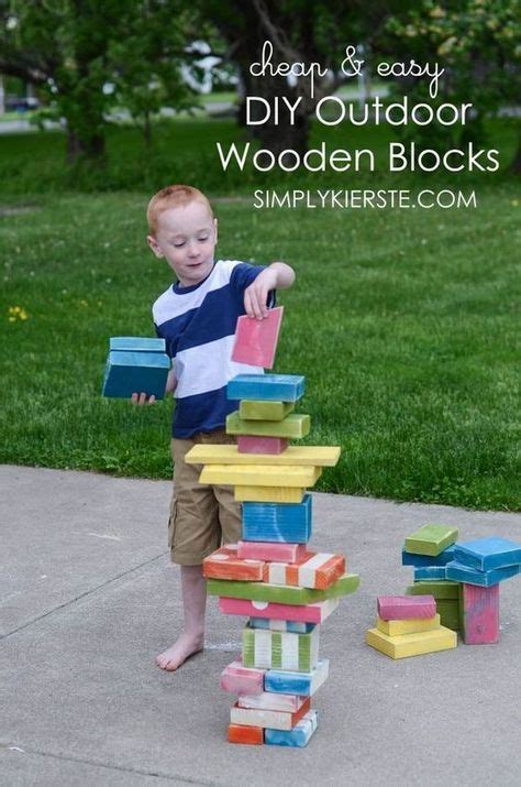 14 Diy Outdoor Toys And Projects For Summer With Images Diy