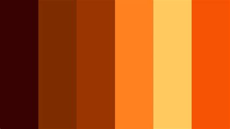 Brown And Orange Color Palette Orange Color Palettes Brown Color