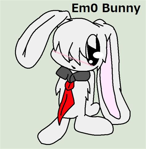 Emo Bunny By Night The Soulhedgie On Deviantart