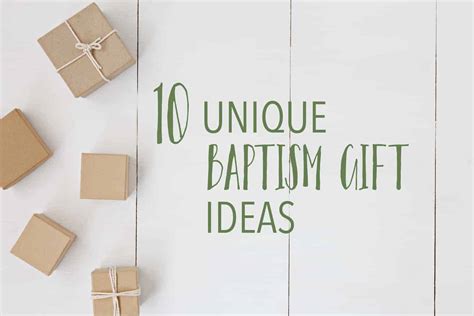 When you're attending a traditional event, it is best to look for an appropriate gift to fit the mood. 10 Unique Baptism Gifts - that are Useful & Special