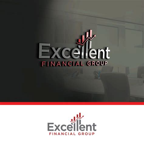 Elegant Playful Finance Logo Design For Excellent Financial Group By