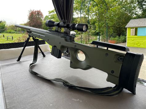 L Awp Sniper Rifle Olive Drab Airsoft Bazaar
