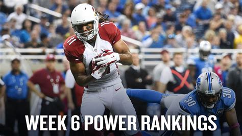 Nfl Power Rankings The 5 Most Impressive Teams In Week 5