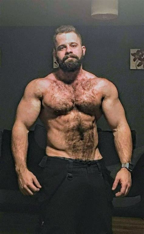 Muscle Bear Men Men S Muscle Hairy Men Muscles Beefy Men Hipster