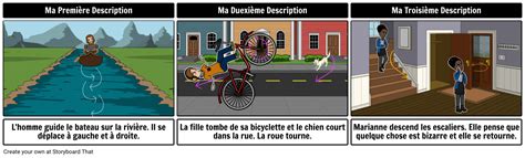 French Description Example Storyboard By Anna Warfield