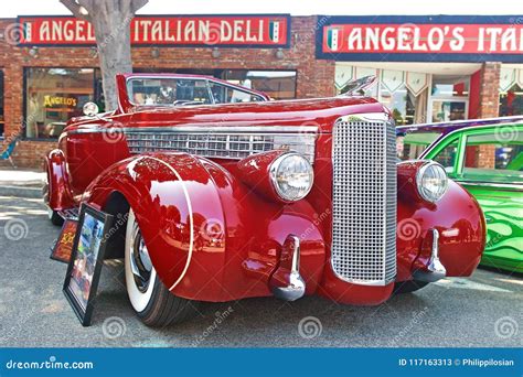 Classic American Collectible Car Editorial Stock Photo Image Of