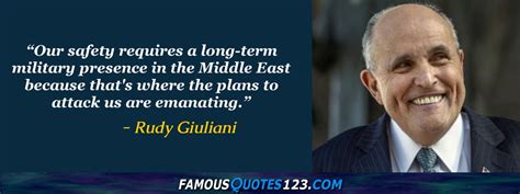 Rudy Giuliani Quotes On People Time Greatness And World