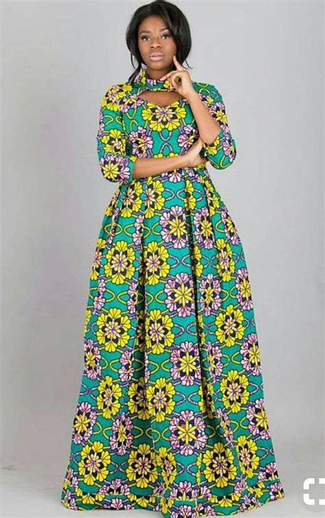 Best African Print Maxi Dresses For Woman Latest African