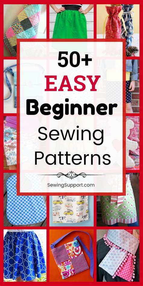 Easy Sewing Patterns For Beginners Over 50 Free Tutorials And Diy