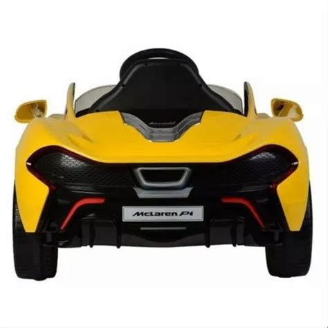 Yellow Mclaren F1 Kids Ride On Car Capacity 29 Kg At Rs 20000 In