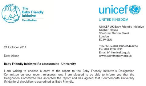 Application Letter Unicef