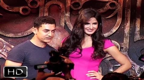 Aamir Khan Katrina Kaif Launch Dhoom Machale Dhoom Song Youtube