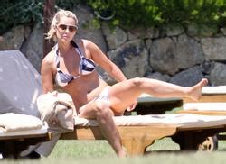 Louise Redknapp Bikini Sardinia Italy 27 June 2010 The Drunken