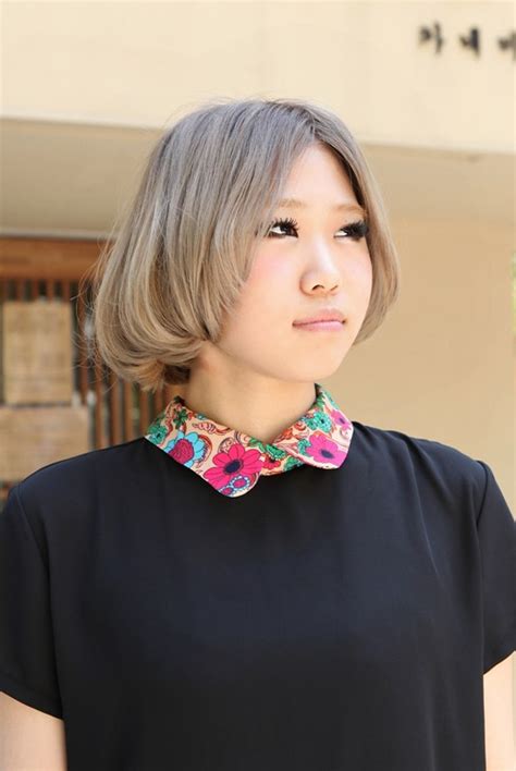 Popular Asian Hair Color Ideas Super Cute Bob Cut For