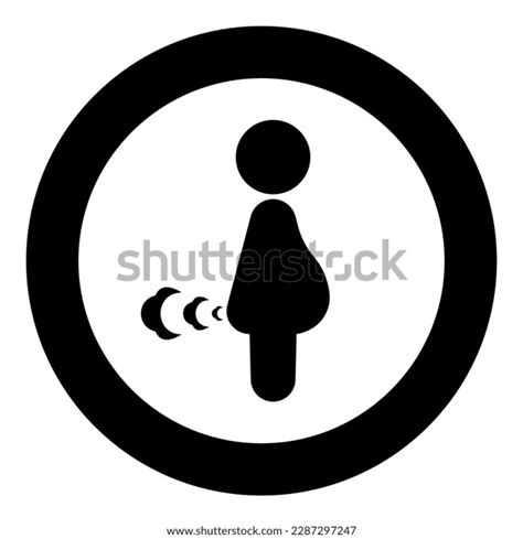 Pregnant Woman Farts Break Wind Farting Stock Vector Royalty Free 2287297247 Shutterstock