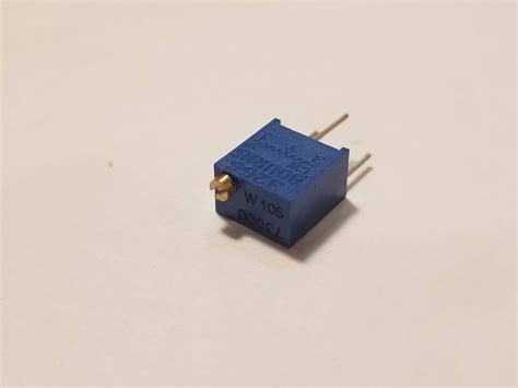 1m Ohm Multi Turn Trimmer Potentiometer Resistore