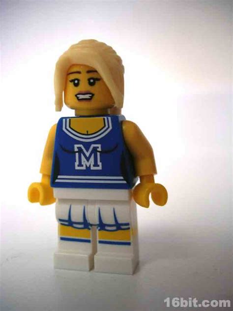 Figure Of The Day Review Lego Minifigures Series 1 Cheerleader