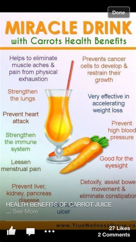 Benefits Of Carrot Juice Carrots Carrotjuice Health Healthyeating