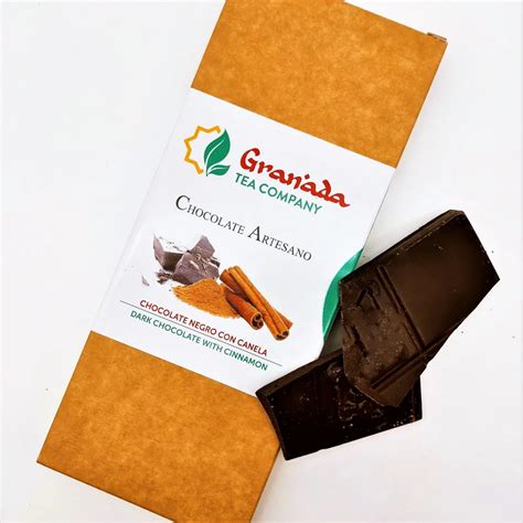 Comprar Chocolate Negro 70 con canela tableta 125 g Sabor a Té