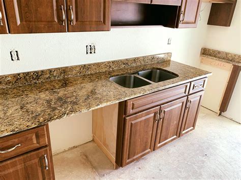 Amazingly Beautiful New Venetian Gold Color Granite Used For Kitchen