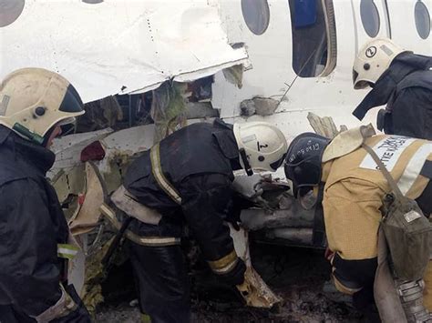 12 Killed As Plane Crashes In Kazakhstan But Many Survive Print