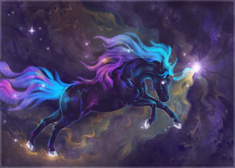 Stellar Dust By Bronzehalo Unicorn Fantasy Unicorn Art Unicorn Pictures
