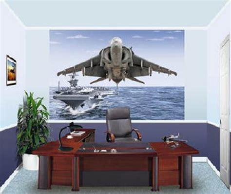 Military Aircraft Carrier Wall Mural Us Navy Wall Mural 6ft X 9ft