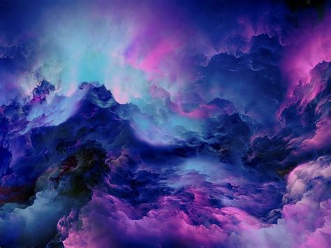 3840x2160px Free Download Hd Wallpaper Artistic Cloud Blue Pink