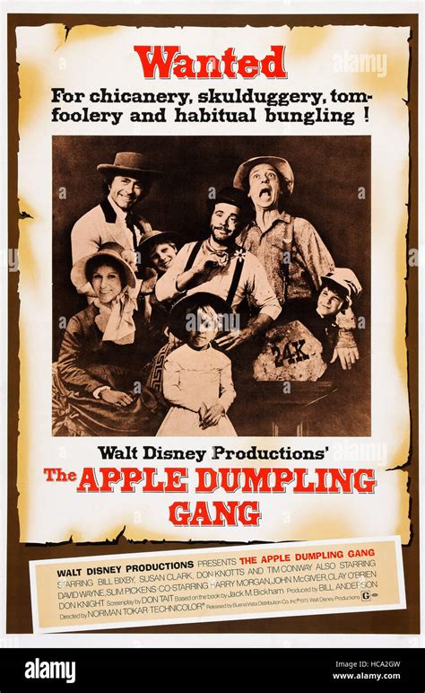The Apple Dumpling Gang Us Poster Art Clockwise From Top Left Bill