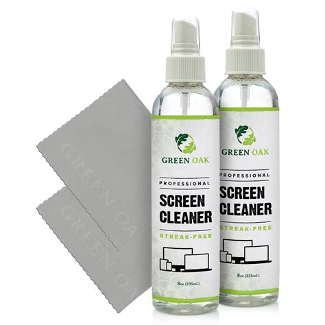 Screen Cleaner Green Oak Professional Screen Cleaner Spray Best For