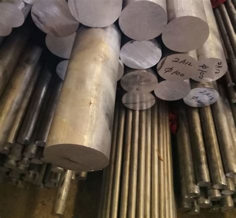 Duralumin 2024 Aluminium Round Bar Rod Mill Finish Surface Treatment
