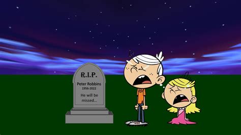 Lincoln And Lola Loud At Peter Robbins Funeral By Peytonauz9 On Deviantart