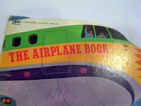 The Airplane Book Childrens Book From 1975 Etsy