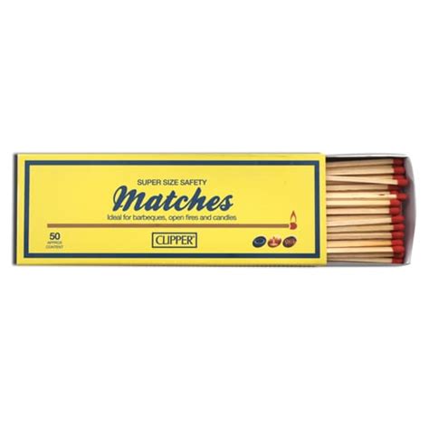 Long Safety Matches Deco Pak