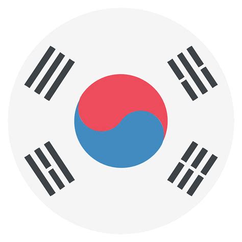 South Korea Flag Emoji Clipart Free Download Transparent Png Creazilla