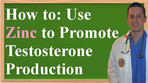 How To Use Zinc To Promote Testosterone Production Review Of The Research Youtube