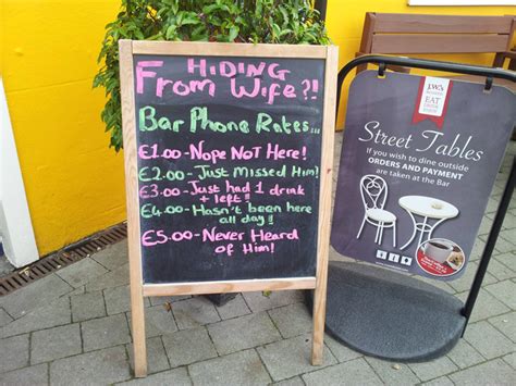15 Of The Funniest Bar And Cafe Chalkboard Signs Ever