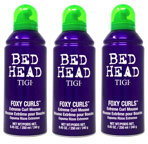 Tigi Bed Head Foxy Curls Extreme Curl Mousse Oz Pack Of EBay