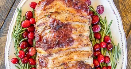 Place pork in a slow cooker, and cover with the sauce mixture. Slow Cooker Cranberry Orange Pork Loin | Plain Chicken®
